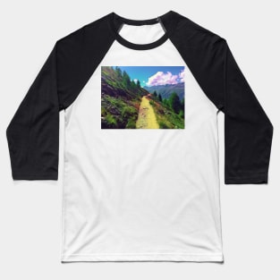 Hiking in Switzerland Baseball T-Shirt